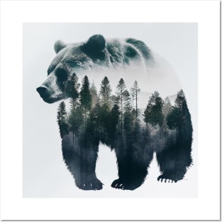 Bear Nature Outdoor Imagine Wild Free Posters and Art